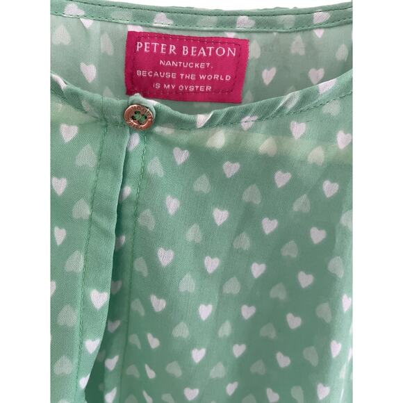 Peter Beaton Nantucket Womens OS Cover Up Tunic, At Knee, Sheer, Flowy Boho Pool - Picture 2 of 6